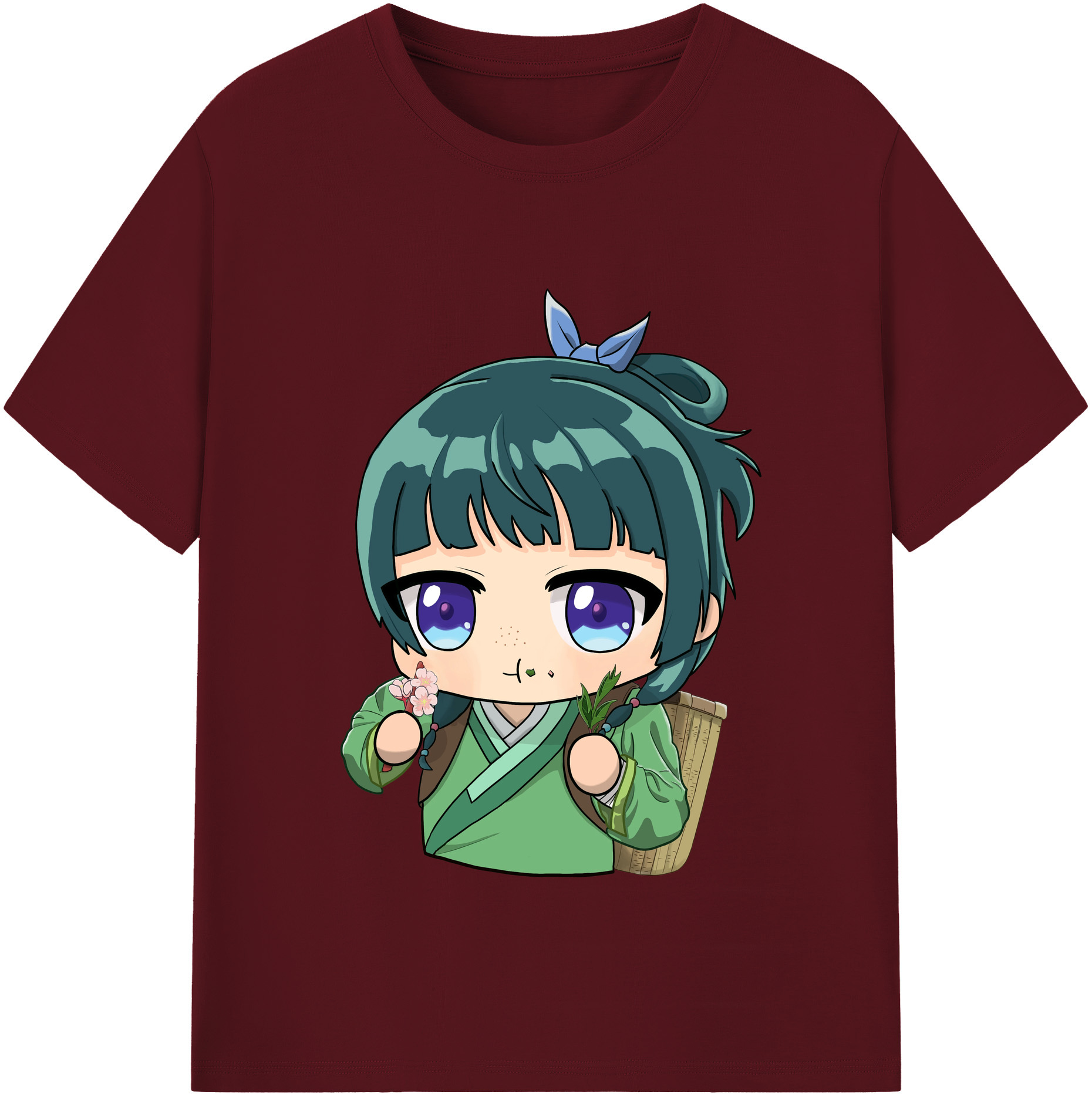 （画像用） 薬屋のひとりごと The Apothecary Diaries 綿100％半袖Tシャツ（フロントプリント）